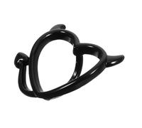 BESPORTBLE Anello per il corpo da donna in lega di rame con cuore e design demone confortevole e brillante piercing per uso quotidiano e feste