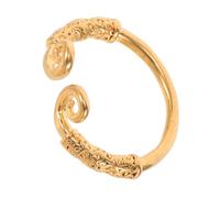 BESPORTBLE Anello Regolabile Anello Vintage Da Sposa Portachiavi Anello Aperto Regolabile Polsino Da Donna Bracciale A Spirale Con Drago Cinese Anello Da Dito Con Fascia In Oro