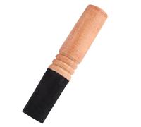 BESPORTBLE Bacchetta per Ciotola Tibetana e Pelle Accessorio per Meditazione e Yoga Strumento per Canto e Artigianale e Resistente Misura Media