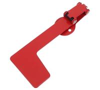 BESPORTBLE Bandierina per Cassetta Postale in Metallo Rosso Accessorio Resistente per Sostituzione Bandiera Cassetta Esterna in Legno Pietra e Metallo Alta Visibilità per Servizio Postale