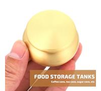 BESPORTBLE Barattolo in Rame per Conservazione Tè e Polveri Contenitore Ermetico con Coperchio Design Miniatura per Decorazione da Tavolo Sigillato e Antiumidità per Incenso e Tisane