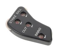 BESPORTBLE Baseball Clicker: Indicatore a quadrante per Arbitro di Baseball/Softball - Clicker per Arbitro con contatore di Punti Manuale per Uso Esterno nella Lega Giovanile