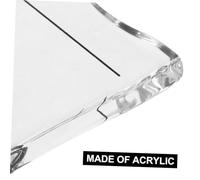 BESPORTBLE Billiard Stroke Trainer in Acrilico Trasparente Dispositivo per Allenamento Mira e Colpo Accessorio Portatile per Principianti e Professionisti Compatibile con Diverse Stecche