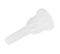 BESPORTBLE Bocchino Accessorio Resistente Trombone Tenore in ABS Bianco per Facile da Trasportare per Strumenti Musicali, Adatto a Professionisti e Principianti