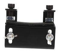BESPORTBLE Booster a Bassa Batteria Acciaio Adatto Sollevare Supporto Piattaforma Rialzo Per Grancassa Sollevamento Della Grancassa Musicista Alzata Del Chiave Nero Metallo