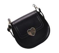 BESPORTBLE Borsa a Tracolla Borse Borsetta Da Sella Borsa a Tracolla Per Donna Pu Black
