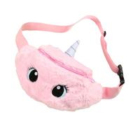 BESPORTBLE Borsa a tracolla peluche cartone animato unicorno Carino fanny Cintura da donna borsa per borse per per ragazze da viaggio per poliestere