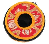BESPORTBLE Borsa Custodia Campana Meditazione in Sacchetto Porta Campana Con Motivi Raffinati Resistente Allo Strappo Protezione Sicura Per Campane Tibetane e Campanelli Per Yoga Dimensione m