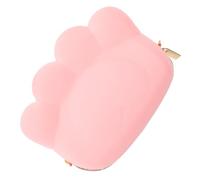 BESPORTBLE Borsa in silicone portamonete girly ragazza fornitura di viaggio cambio custodia piccolo custodia per Carino borsa moneta borsa per il cambio in silicone Gel di silice rosa
