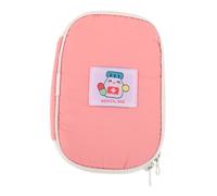BESPORTBLE borsa medica Borsa per i farmaci per il viaggio Piccola custodia medica Borsa di stoccaggio delle attrezzature mediche Borse di medicina per le donne nylon rosa