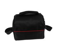BESPORTBLE Borsa per Fotocamera DSLR Compatta e Leggera Borsa a Tracolla Singola Nera Tasca Laterale in Rete Protezione Anti-Graffio per Fotocamere Digitali per Escursioni e Uso
