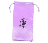 BESPORTBLE Borsa Per Scarpe Da Danza in Satin Delicato Con Coulisse Leggera e Lavabile Per Ballerine Grande Capacità Per Organizzare Scarpe Da Ballo Proteggendo Forma Elegante Per Allenamenti