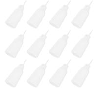 BESPORTBLE Bottiglia a Punta Fine da 100ml, 12 Pezzi, per Dosaggio Preciso | Tappo Protettivo, Design Punta ad Ago, Prevenzione delle Perdite, Uso Domestico e Lavorazioni