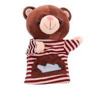 BESPORTBLE Burattino a Mano Orso in Peluche, Giocattolo Interattivo Per Ragazzo Ragazza Piccoli Per Attività Familiari, Marionetta Cartone Animato Per Narrazione e Gioco Educativo