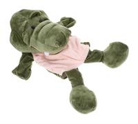 BESPORTBLE Burattino da Mano Coccodrillo Morbido in Peluche per Gioco Interattivo Educativo Genitore-figlio e Teatrino