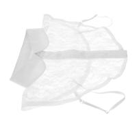 BESPORTBLE Camicia Falso Collo Falso Colletto Della Camicia Collare Falso Per Ragazze Finto Colletto Staccabile Colletto Della Camicetta Fai Da Te Signora Collare Falso Poliestere Bianca