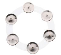 BESPORTBLE Campanaccio Batteria Professionale in Rame Trasparente Accessorio Hi Hat Bell per Batteristi Principianti Ricambio Cymbal Resistente e Facile da Usare