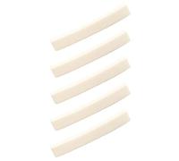 BESPORTBLE Capotasti in Osso per Chitarra Set da 5 Pezzi 4X0,63X0,34 CM Sella per Ponte Acustica Miglioramento Suono Accessori per Strumenti Musicali