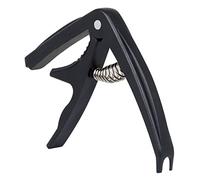 BESPORTBLE Capotasto per Chitarra Acustica e Elettrica Facile da Usare per Musicisti Folk e Country Nero Abs