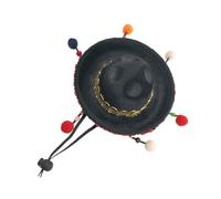 BESPORTBLE Cappello Messicano Mini Cappello Palla Tessitura Leggero Resistente Accessoio