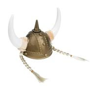 BESPORTBLE Cappello Viking con Costume Party Hat per Halloween e Accessorio Cosplay Leggero e Confortevole Prop per Masquerade