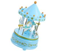 BESPORTBLE Carillon Romantico a Forma di Giostra Celeste Carillon Miniatura Musicale Decorazione da Tavolo per Bambine Ornamento Creativo per Compleanni e Collezionisti