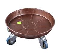 BESPORTBLE Carrello per Vasi da in Metallo Sposta Vasi per Piante Pesanti Vassoio con Ruote per Ed Esterno Mobile