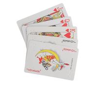 BESPORTBLE Carte Da Gioco in Braille Per Non Vedenti Set Ergonomico Dimensioni Grandi Per Adulti e Ragazzo Ragazza Giochi Inclusivi Accessibili Per Ipovedenti e Anziani