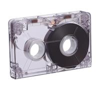 BESPORTBLE Cassette Audio Vuota Minuti per Registratore Interviste Nastro Trasparente Compatibile per Messaggi e Progetti DIY con Design Retrò Classico