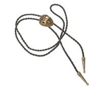 BESPORTBLE catena di camicie vintage cravatta Collo bolo occidentali cravatte di bolo collana bolognese da uomo catena di collana bolo corda in pelle sintetica