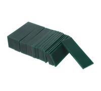 BESPORTBLE Cera Scolpita per Gioielli, 15 Pezzi Fogli di Cera Verde, Strumento per Incisione e Fusione a Cera Persa per Artigiani e Creazione di Anelli