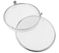 BESPORTBLE Cestello Portaposate in Rete Rotondo in Acciaio Resistente per Lavastoviglie Porta Utensili Multiuso per Cucina Organizer Pratico per Riporre Posate e Accessori da Cucina