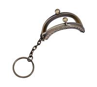 BESPORTBLE Chiusura Clic Clac per Borsa Fai da Te - in Metallo - 4 Cm Ideale per Realizzare Borse Personalizzate e Accessori Unici