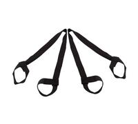 BESPORTBLE Cinghia di Fissaggio Regolabile per Pattini e Scarponi da Sci in Poliestere, Set 2 Pezzi Tracolla Ergonomica Multifunzionale per Trasporto Sicuro e Comodo di Pattini a Rotelle,