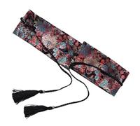 BESPORTBLE Cintura Da Vita Hanfu in Tessuto Morbido Motivo Floreale Elegante e Versatile Per Compleanni Feste Di Comunicazione Culturale e Altre Occasioni Speciali Adatta Abiti Hanfu e Kimono