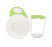 BESPORTBLE Ciotola per Schiacciare per Portatile con Base Antiscivolo Resistente al per Preparazione Pappe in e Uso