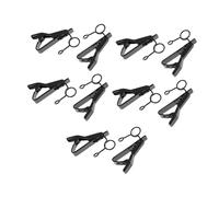 BESPORTBLE Clip Per Microfono in Ferro Da Bavero 7,5 Mm 10 Pezzi, Supporto Portatile Per Microfoni Lavalier, Accessorio Leggero Per Conferenze, Discorsi e Spettacoli