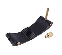 BESPORTBLE Clip per Sax Contralto Nero Design a Vite in Pu e Metallo, Comodo e Resistente per Performance di Musicisti Principianti