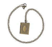 BESPORTBLE Collana Ciondolo con Design Scrittura Sacra e Foto Ciondolo Religioso Creativo e Chic Perfetta per Speciali e Souvenir