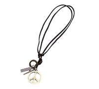 BESPORTBLE Collana Ciondolo Simbolo Della Pace Anti-guerra Vintage Pendente Caffè Decorazione Retrò Adatta Alla Sensibile