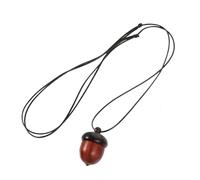 BESPORTBLE Collana Con Ciondolo Ghianda Vintage Collana Decorativa Con Cordino Per Il Collo Collana Con Ghianda A Tema Ghianda Cordino Per Il Collo Per Uomo Collane Per Donna Gioielli