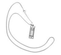 BESPORTBLE Collana con Ciondolo Hip Hop Piccolo Design Distintivo e Resistente Gioiello Musicale Leggero per Ragazzi e Ragazze Amante della