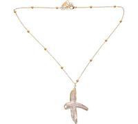 BESPORTBLE Collana con croce per donna - Gioielli religiosi con perle barocche, ciondolo a croce minimalista per fede, battesimo, festività, celebrazioni, Natale