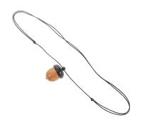 BESPORTBLE Collana Legno Con Ghianda e Scatola Per Pillole Accessorio e Autunnali
