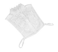 BESPORTBLE collare falso blusa staccabile con collo finto falso colletto della camicia colletto finto staccabile per le donne colletti staccabili per le donne tessuto bianca