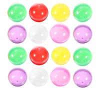 BESPORTBLE Confezione da 50 Capsule di Plastica Riempibili, Palline Colorate Fai da Te per Conservare Le Gomme da Masticare, Idee Regalo E per Feste Divertenti