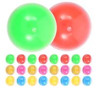 BESPORTBLE Confezione da 50 Capsule di Plastica Riempibili, Palline Colorate Fai da Te per Conservare Le Gomme da Masticare, Idee Regalo E per Feste Divertenti