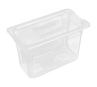 BESPORTBLE Contenitore da 6 Litri per Cottura Sous Vide Coperchio Ergonomico Trasparente, Scatola Supporto per Uso Casa