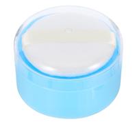 BESPORTBLE Contenitore per Talco Portatile Blu in Plastica e Cotone, Design Semplice e Pratico con Applicazione Facile e Uso una Mano per Corpo e Sedere del Ragazzo Ragazza in Casa