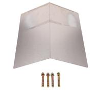 BESPORTBLE Copertura universale per telecamera di sicurezza - Tetto protettivo antipioggia e solare a cupola in acciaio inossidabile per telecamere CCTV a proiettile da esterno